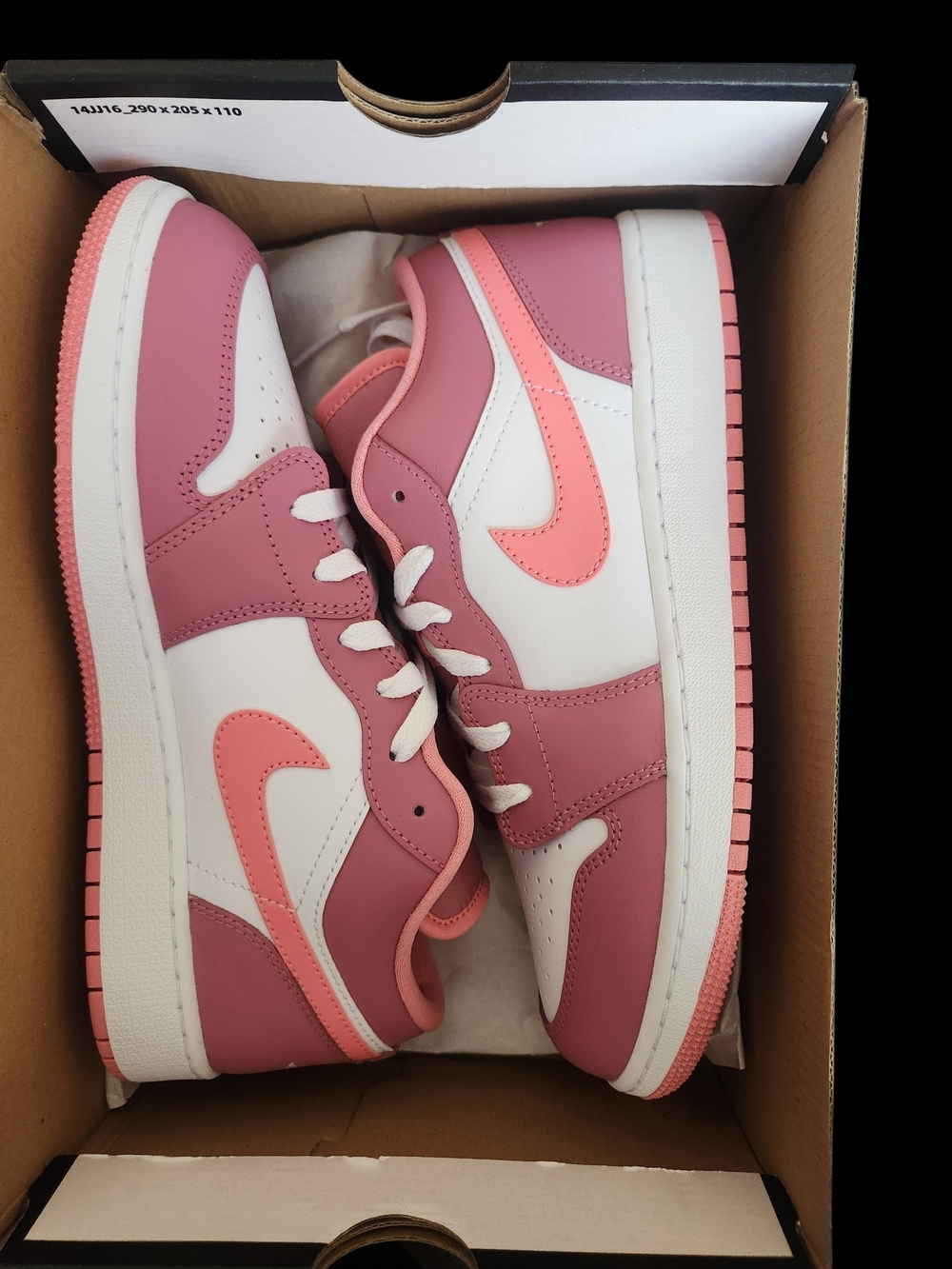 Jordan 1 Low Berry 7Y (8.5W)